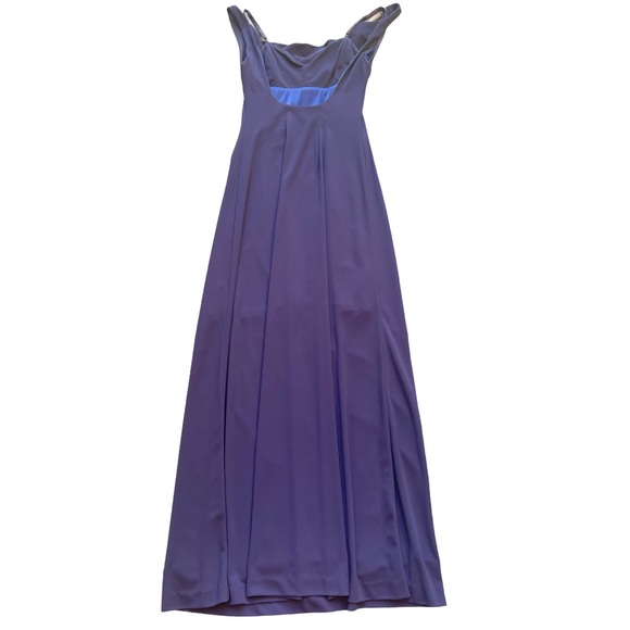 Nicole Miller Navy Formal Dress Sz 2 - Picture 3 of 7